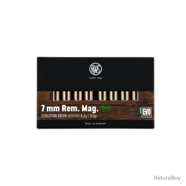 Balles RWS Evo Green - Cal. 7 RM Mag - 7 RM / Par 1