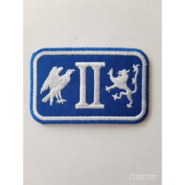 INSIGNE TISSU  DU 2EME ARMY CORPS U.S.