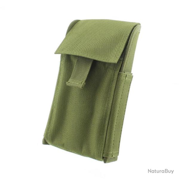 Porte cartouche / Pochette molle 25 tubes - vert