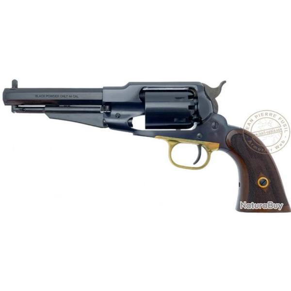Revolver PIETTA Remington 1858 Acier Cal. 44 - crosse quadrille - Canon 5,5''