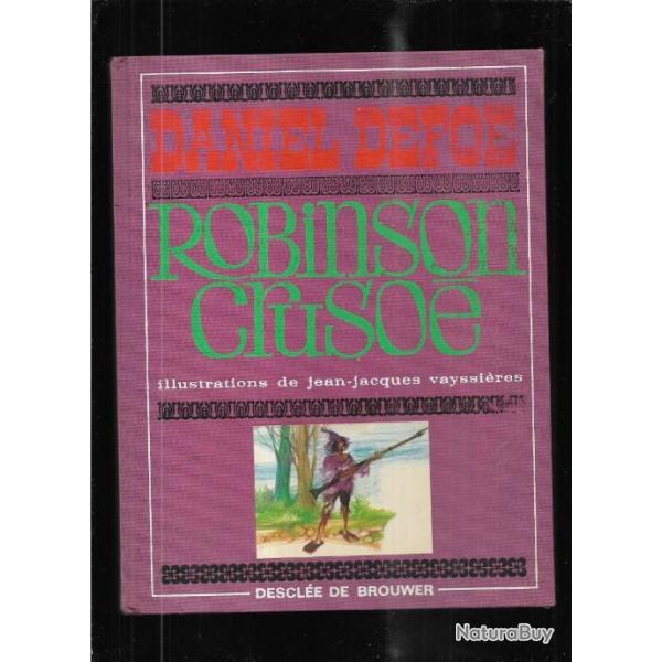 robinson cruso daniel defo , illustration jean-jacques vayssires