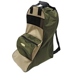 Sac &agrave; bottes Kaki/Beige logo sanglier