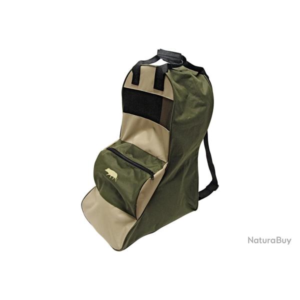 Sac � bottes Kaki/Beige logo sanglier