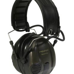 CASQUE &Eacute;LECTRONIQUE PELTOR SPORT TAC KAKI