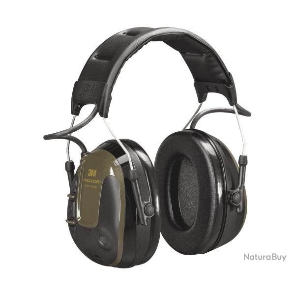 CASQUE �LECTRONIQUE PELTOR PROTAC HUNTER NOIR/KAKI