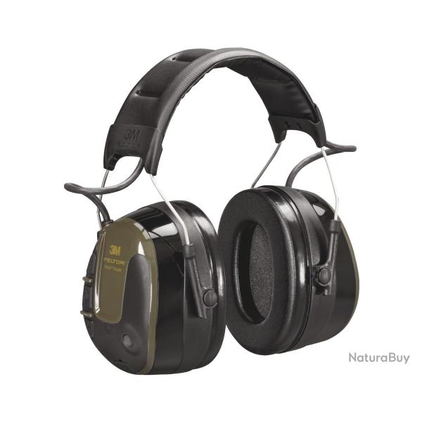 CASQUE �LECTRONIQUE PELTOR PROTAC SHOOTER NOIR/KAKI