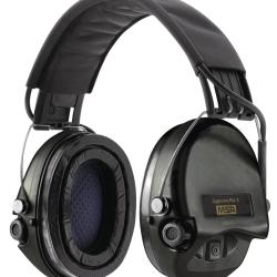 CASQUE &Eacute;LECTRONIQUE MSA SUPR&Ecirc;ME PRO X KAKI