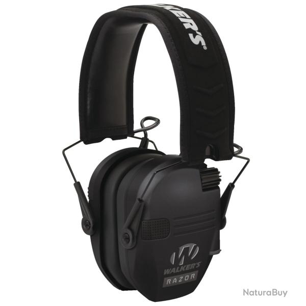 CASQUE �LECTRONIQUE WALKER'S RAZOR NOIR
