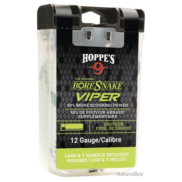 CORDON DE NETTOYAGE FUSIL HOPPES VIPER DEN BLANC/VERT CAL. 12