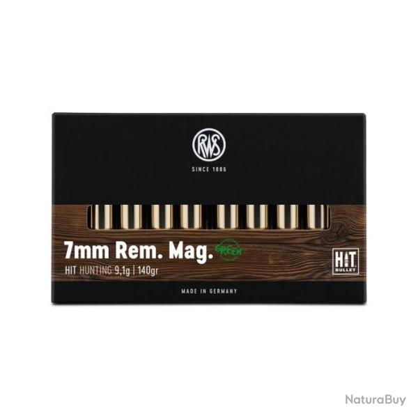 Balles RWS Hit - Cal. 7 RM Mag - 7 RM / Par 1