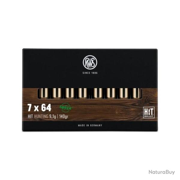 Balles RWS Hit - Cal. 7x64 - 7x64 / Par 1