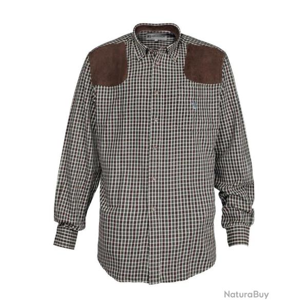 Chemise De Chasse Sologne Percussion Vert