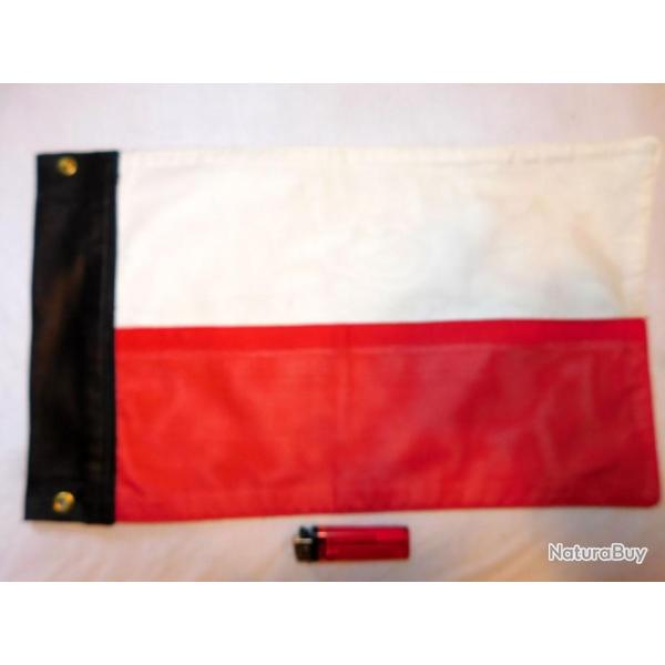 POLOGNE : DRAPEAU FANION VOITURE DIPLOMATIQUE