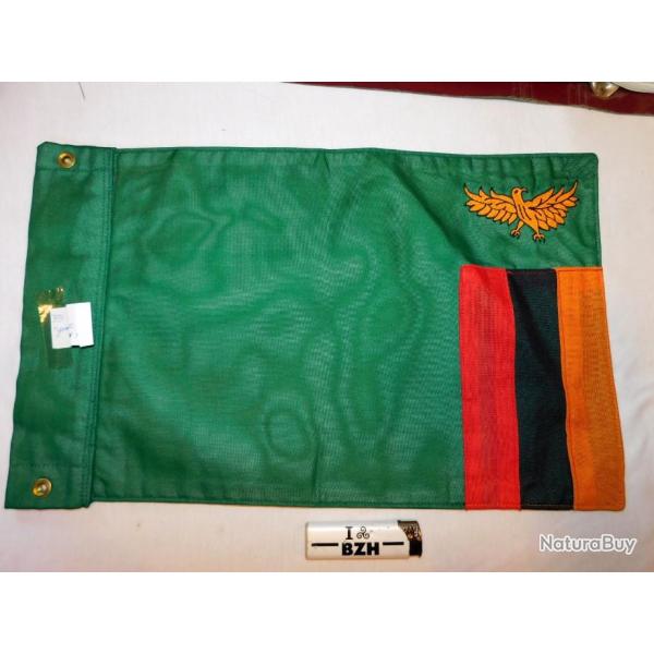 ZAMBIE : DRAPEAU FANION VOITURE DIPLOMATIQUE