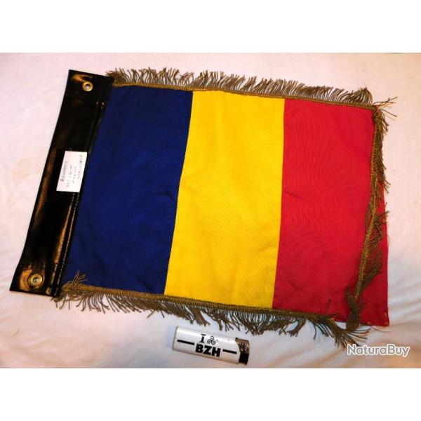 ROUMANIE : DRAPEAU FANION VOITURE DIPLOMATIQUE -