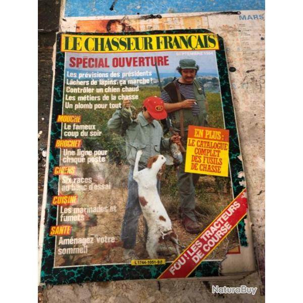 le chasseur franais SEPTEMBRE  1984 , chasse , pche , maison,  nature, jardinage , levage  N1051