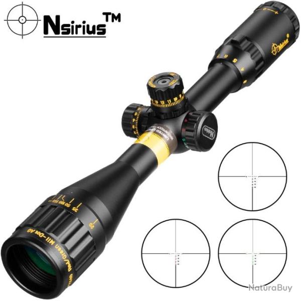 NSIRIUS Lunette de chasse 3-12X40 AOE - LIVRAISON GRATUITE !!
