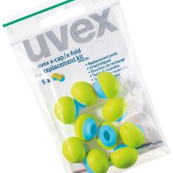SACHET DE 5 PAIRES BOUCHON D'OREILLE UVEX X-CAP - X-FOLD