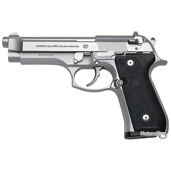 92FS - BERETTA stainless, 9 mm para