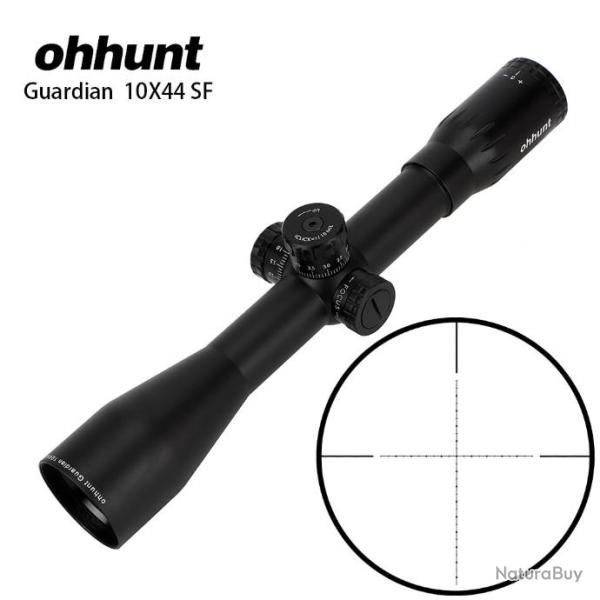 OHHUNT Lunette de chasse Guardian 10x44 SF - LIVRAISON GRATUITE !!