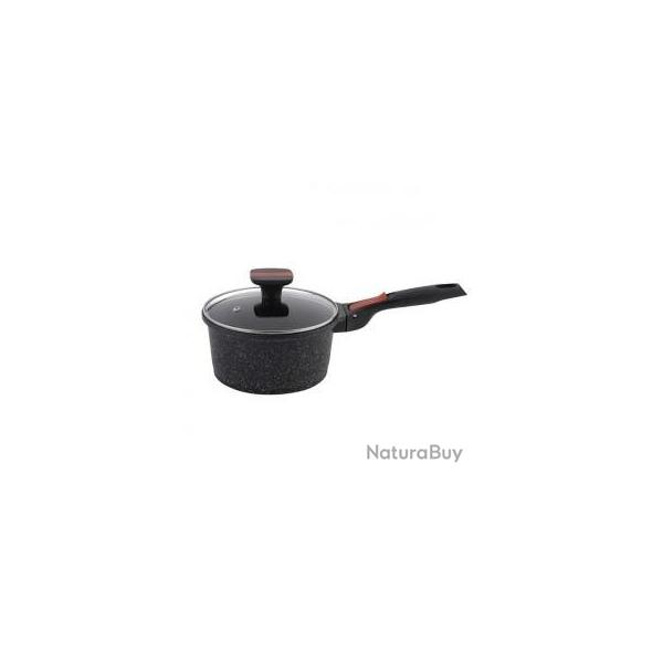 PRADEL EXCELLENCE THIERS CASSEROLE FAON PIERRE  18 CM H: 9.5 CM VOLNA MANCHE AMOVIBLE