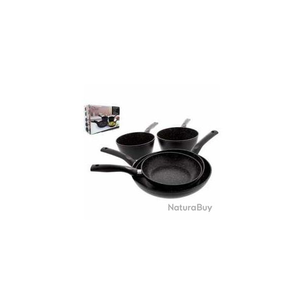 PRADEL EXCELLENCE THIERS BATTERIE DE CUISINE FACON PIERRE 5 PIECES