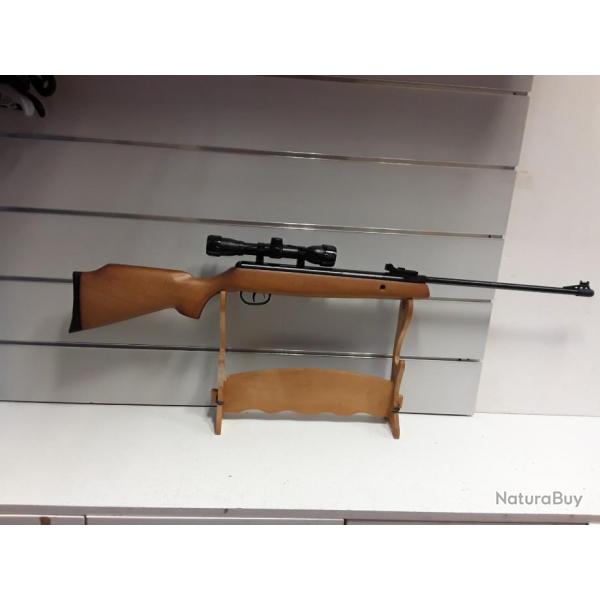 6085 PACK CARABINE � PLOMBS CROSMAN OPTIMUS CAL 4,5 19,9JOULES +LUNETTE 4X32 NEUF