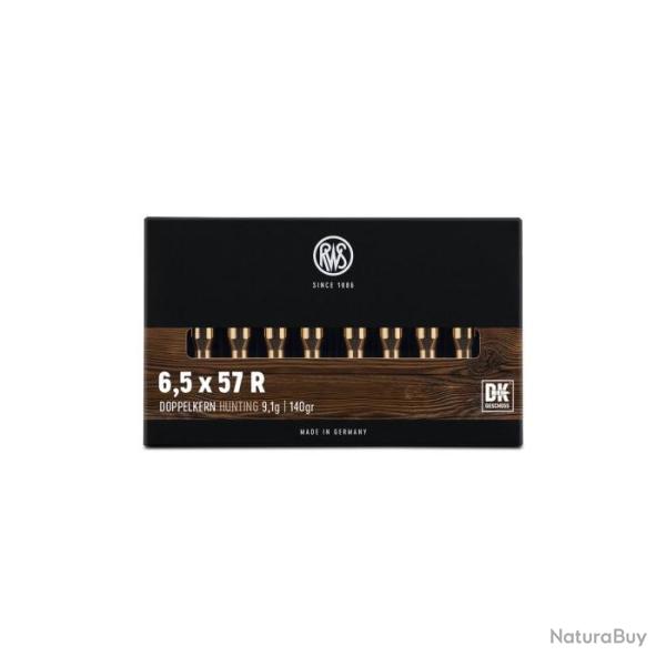 Balles RWS DK - Cal. 6.5x57 R - Par 1