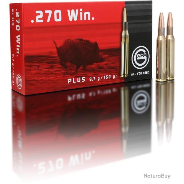 Cartouche Geco plus cal.270 WIN 150GR 9,7 G boite de 20