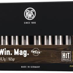 Cartouche RWS Hit Short Rifle cal.300 Win Magnum 165GR 10,7G boite de 20