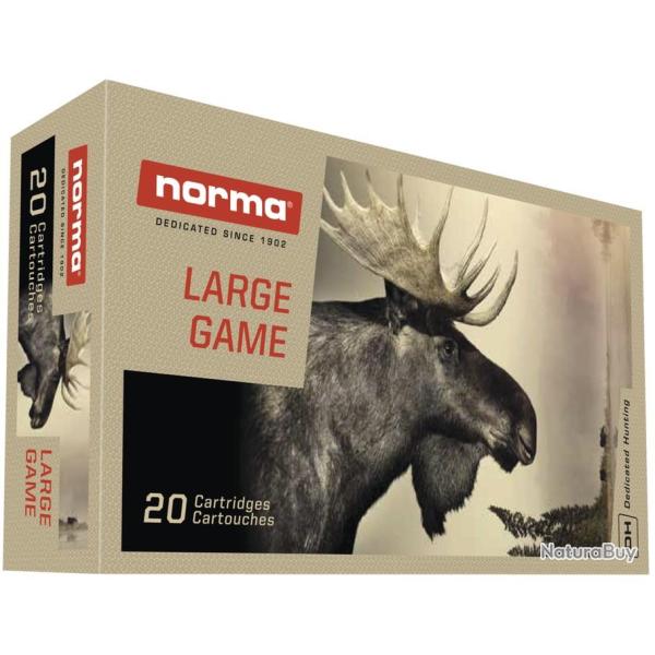 Cartouche Norma Oryx Silencer cal.30-06 180GR 11,7G boite de 20