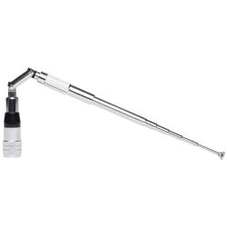 ANTENNE DE CENTRALE T&Eacute;LESCOPIQUE & PLIABLE 100 cm