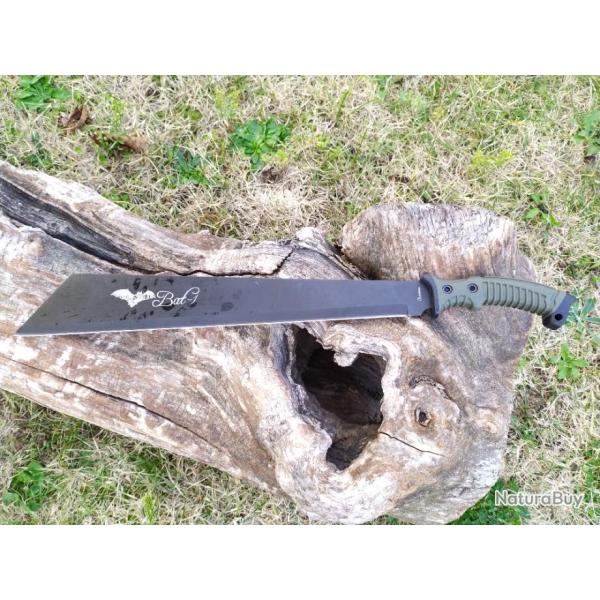 Machette coupe coupe Bat-1 Noir 47cm  3252707n