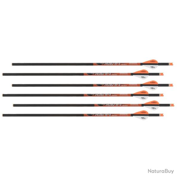 Fl�ches en carbone Ravin 400 pour arbal�tes Ravin