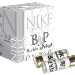 PACK 100 CART. B P NIKE TRANSPARENTE CAL. 12 70 MM 32 G BJ