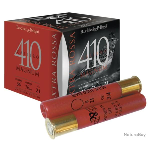 CAL 410 76 EXTRA ROSSA 410 MAGNUM BASCHIERI PELLAGRI