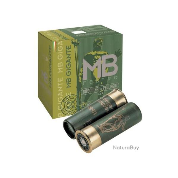 Boite de 25 cartouches B&P MB Gigante cal.12/65mm N�7 32G BG