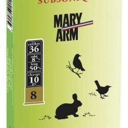 CAL 12 MM DISCR&Egrave;TE SUBSONIQUE MARY ARM