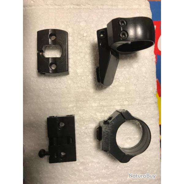 montage pivotant neuf, tout acier 25,4 ou 26mm ,pour Sauer 90; 200;SHR970; browning european ..etc