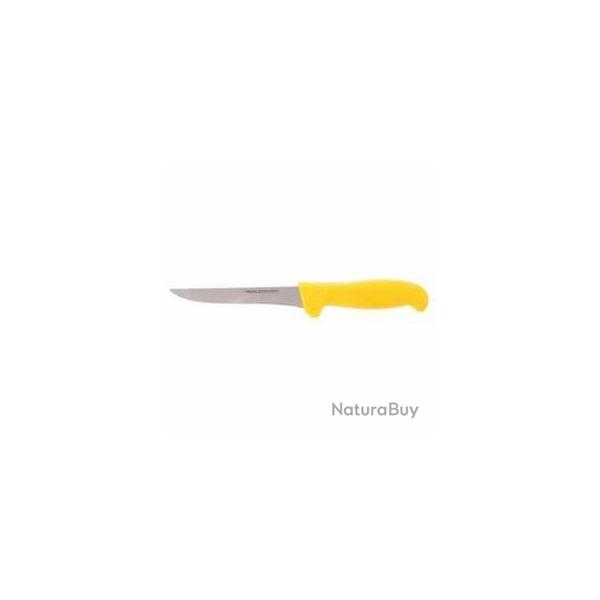 PRADEL EXCELLENCE THIERS COUTEAU A DESOSSER 13 CM MANCHE JAUNE SOUS BLISTER 1