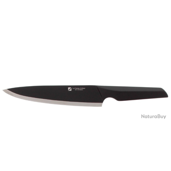PRADEL LA CUISINE D'ALBERT DE THIERS GAMME ONYX COUTEAU A DECOUPER LAME 20 CM MANCHE ANTI-ADHERENTE1
