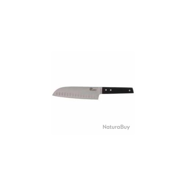 PRADEL EXCELLENCE THIERS COUTEAU SANTOKU CLEVER 18 CM MANCHE 3 RIVETS 1