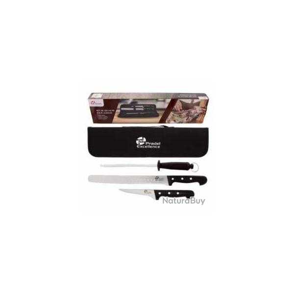 PRADEL EXCELLENCE THIERS SAC DE DECOUPE 3 PIECES POUR LE JAMBON