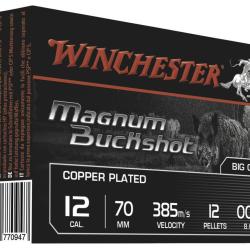 CAL12/70 - MAGNUM BUCKSHOT - WINCHESTER