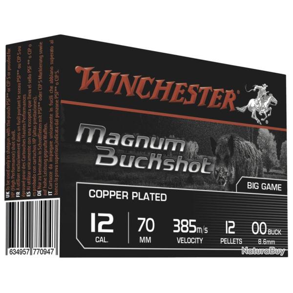 CAL12/70 - MAGNUM BUCKSHOT - WINCHESTER