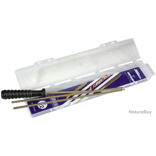 BOITE DE NETTOYAGE CARABINE MEGALINE CAL. 4,50 MM BAGUETTE M�TAL