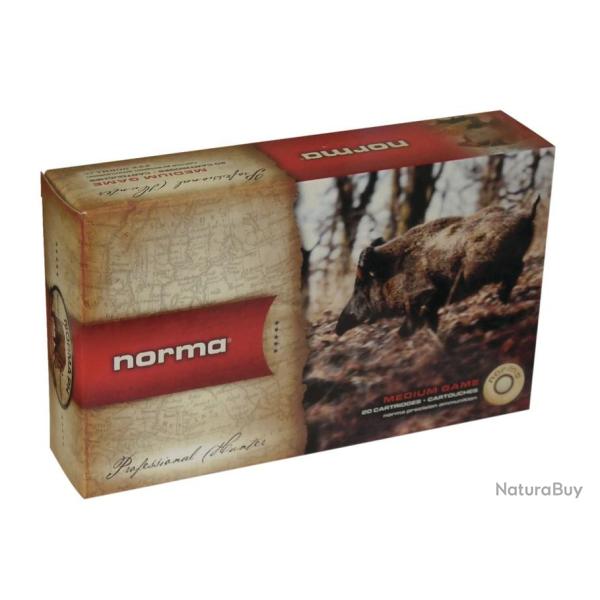 Cartouche Norma Vulkan cal.9,3X62 232GR 15 G boite de 20