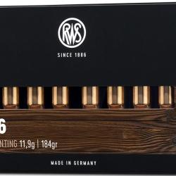 Cartouche RWS EVO cal.30-06 184GR 11,9 G boite de 20