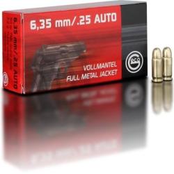 VOLLMANTEL / FMJ - GECO -, Boite de 50, 49 gr, 6.35 Browning