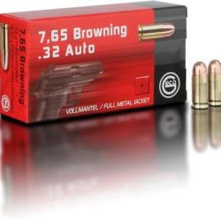 VOLLMANTEL / FMJ - GECO -, Boite de 50, 73 gr, 7.65 Browning